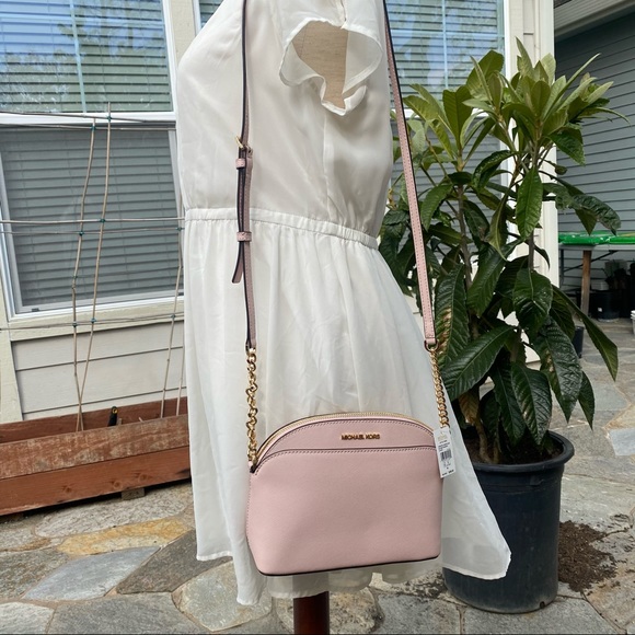 Michael Kors Jet Set Travel MD Dome Crossbody Bag - Picture 14 of 15